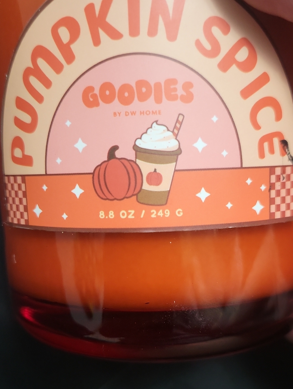 5/$20**Goodies Pumpkim Spice Scented Candel - Picture 3 of 4